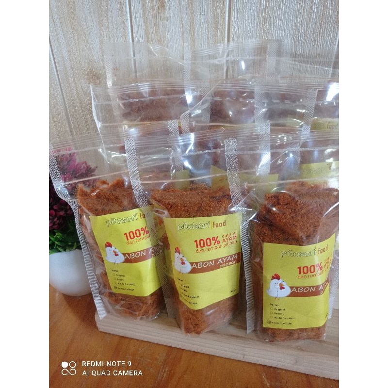 

ABON AYAM "PITASARI" Kualitas Premium 100gr || Non MSG, Crispy, Tanpa Pengawet.