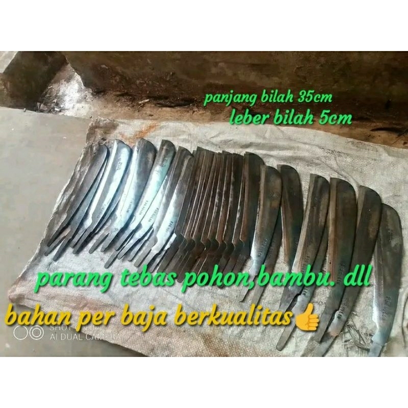 alat pertanian tebas pohon berkualitas tanpa gagang.bahan per baja berkualitas.