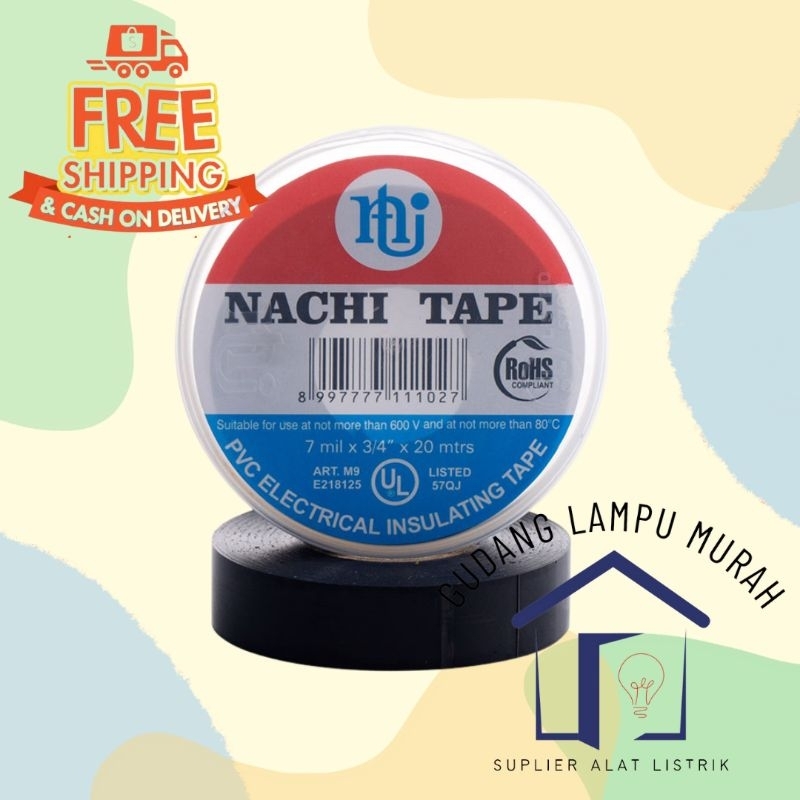 Isolasi Listrik Nachi Isolasi Nachi Tape  Isolasi Nachi Toples