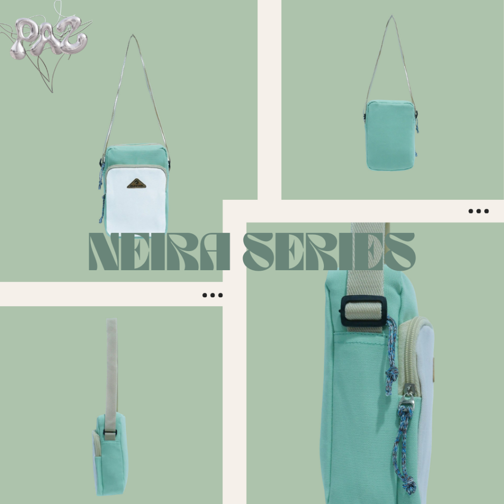 Tas Selendang Mini Baepack / Tas HP Kanvas / Tas Mini Wanita / Tas Kanvas Warna Premium / Tas Bahu P