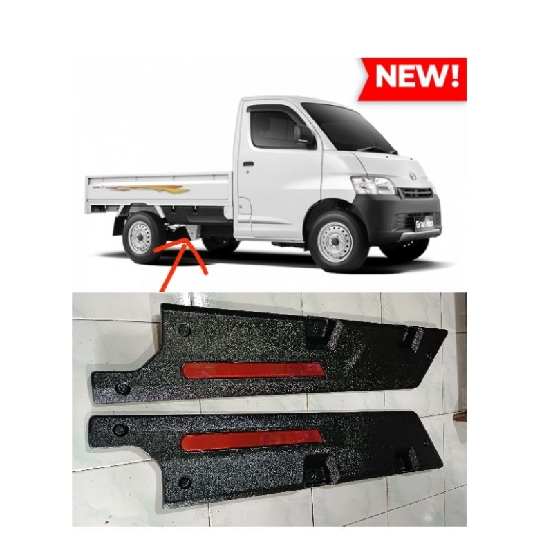 perisai bak samping grand max pic up / perisai bak /  sayap samping grand max / sayap samping bak