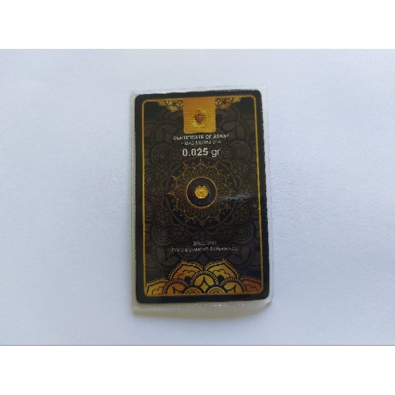LM 0.025 gram ( Fine Gold )