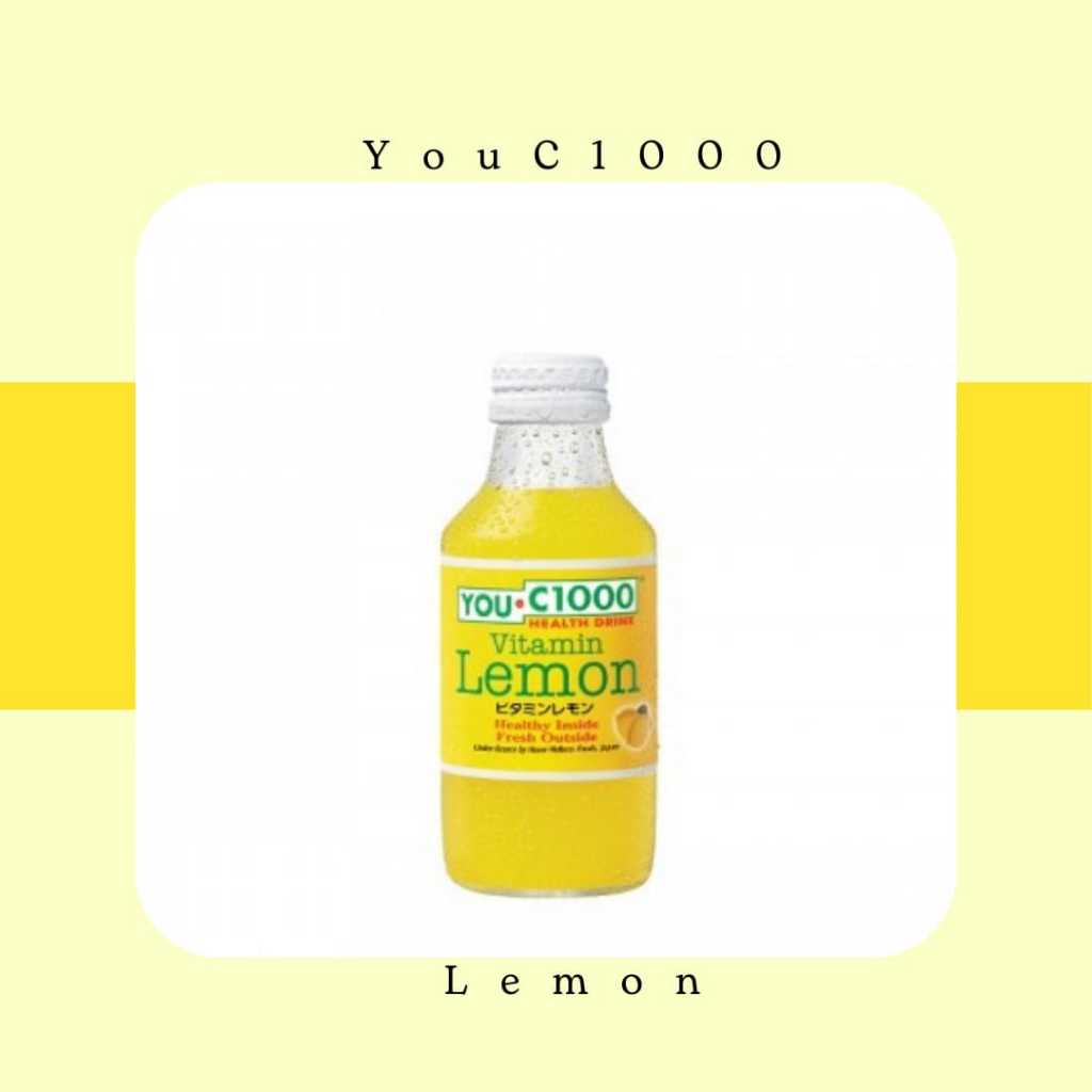 

You C1000 LEMON - Minuman Vitamin C Rasa Lemon - kemasan Botol 140 ml