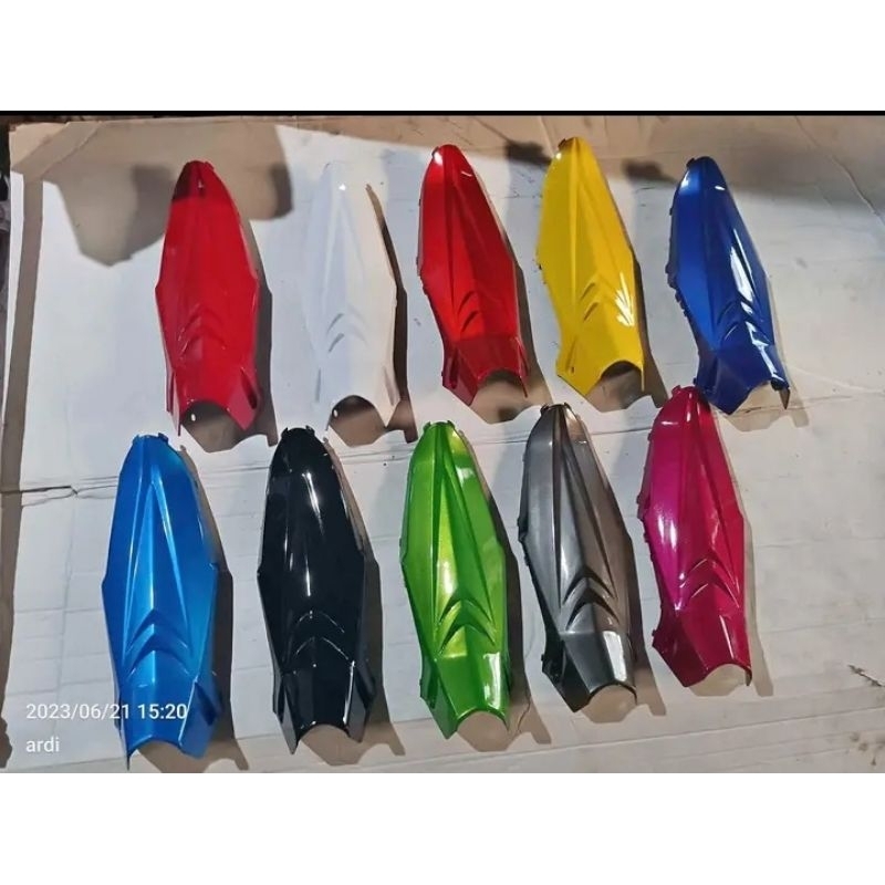 cover body bodi samping kanan kiri suzuki satria fu facelift fu fl