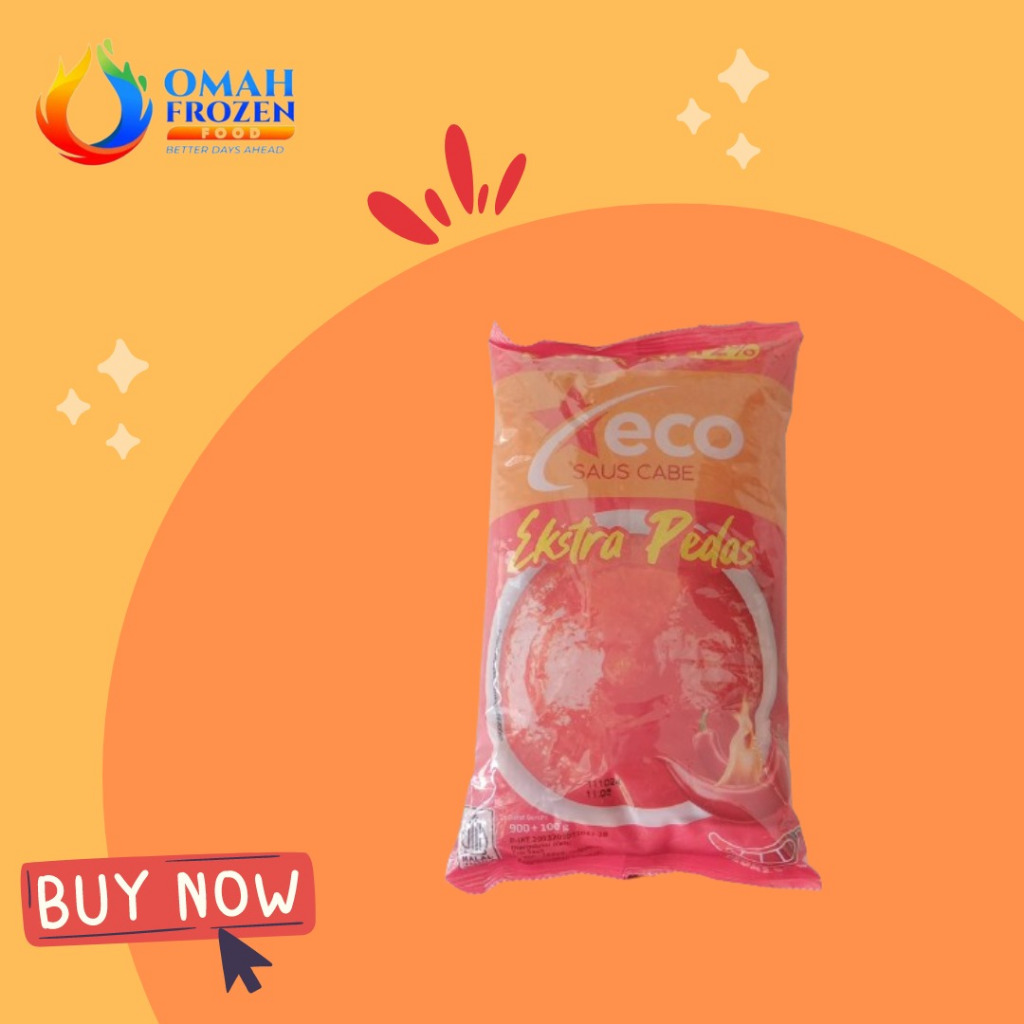 

ECO Saus Extra Pedas 1kg Saos Extra Pedas