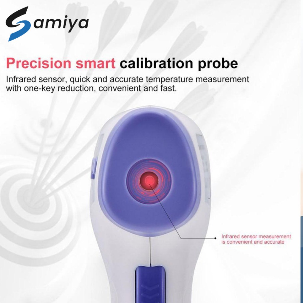 thermometer gun tembak non contact infrared suhu tubuh / alat pengukur suhu tubuh high quality