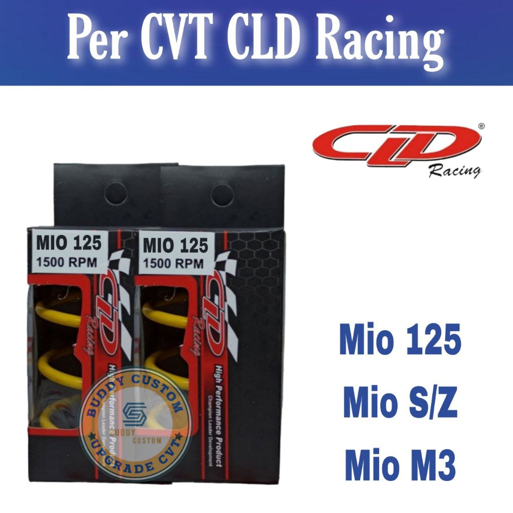 Per CVT Mio M3 S Z Soul GT 125 1500 RPM -Per CVT Fino 125 1500 RPM - Per CVT CLD Racing Mio M3 S Z S