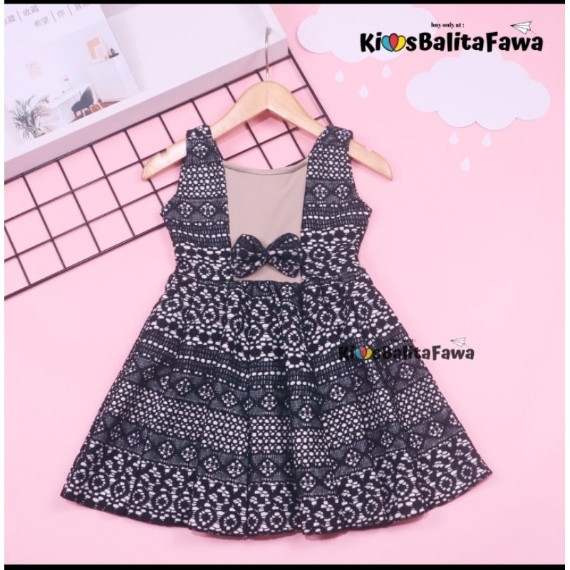 Dress Motif Batik Dress Perempuan Dress Clairine Dress Anak bayi 0-7 Tahun