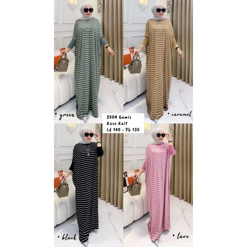 READY GAMIS SALUR KAOS KNIT IMPORT