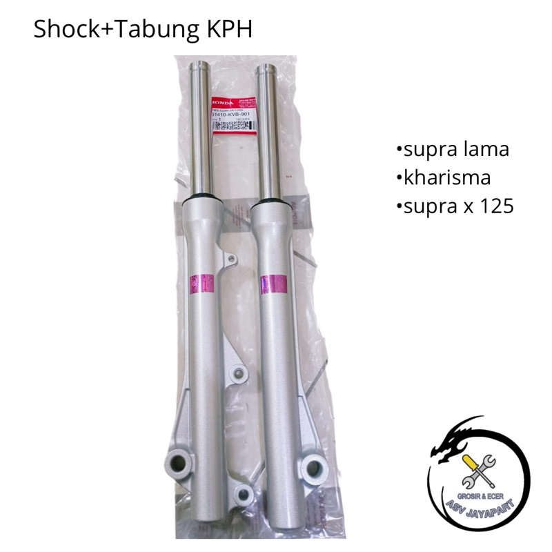 as shock+tabung KPH/KTM honda supra x 125 Helm in-supra 125 injeksi/karbu-kharisma