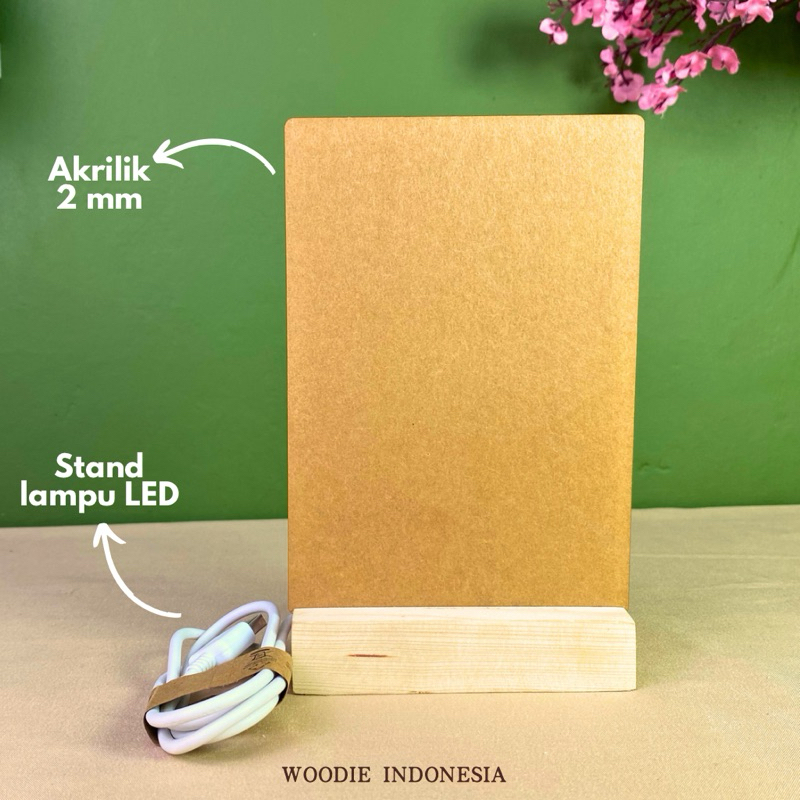 

Paket Akrilik Komplit Set Akrilik Bahan Gift Akrilik Sama Stand Led Tebal 2mm Marga Cipta