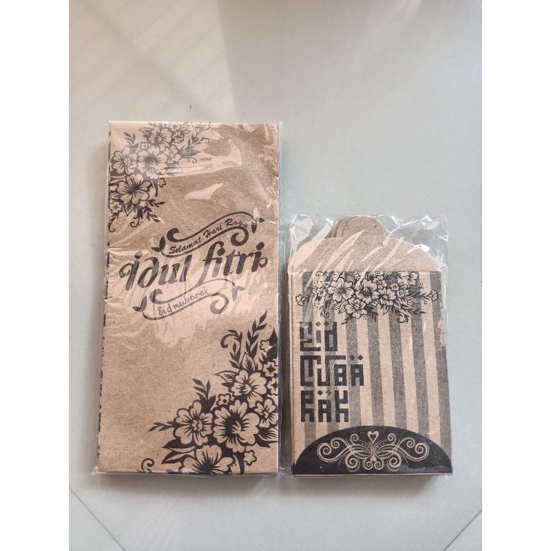 

angpao Amplop Lebaran (10 pcs) Rustic Warna Coklat Siap Pakai