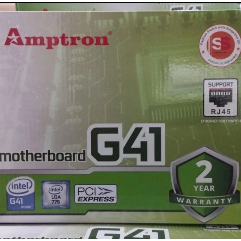 MOTHERBOARD AMPTRON G41 LGA 775