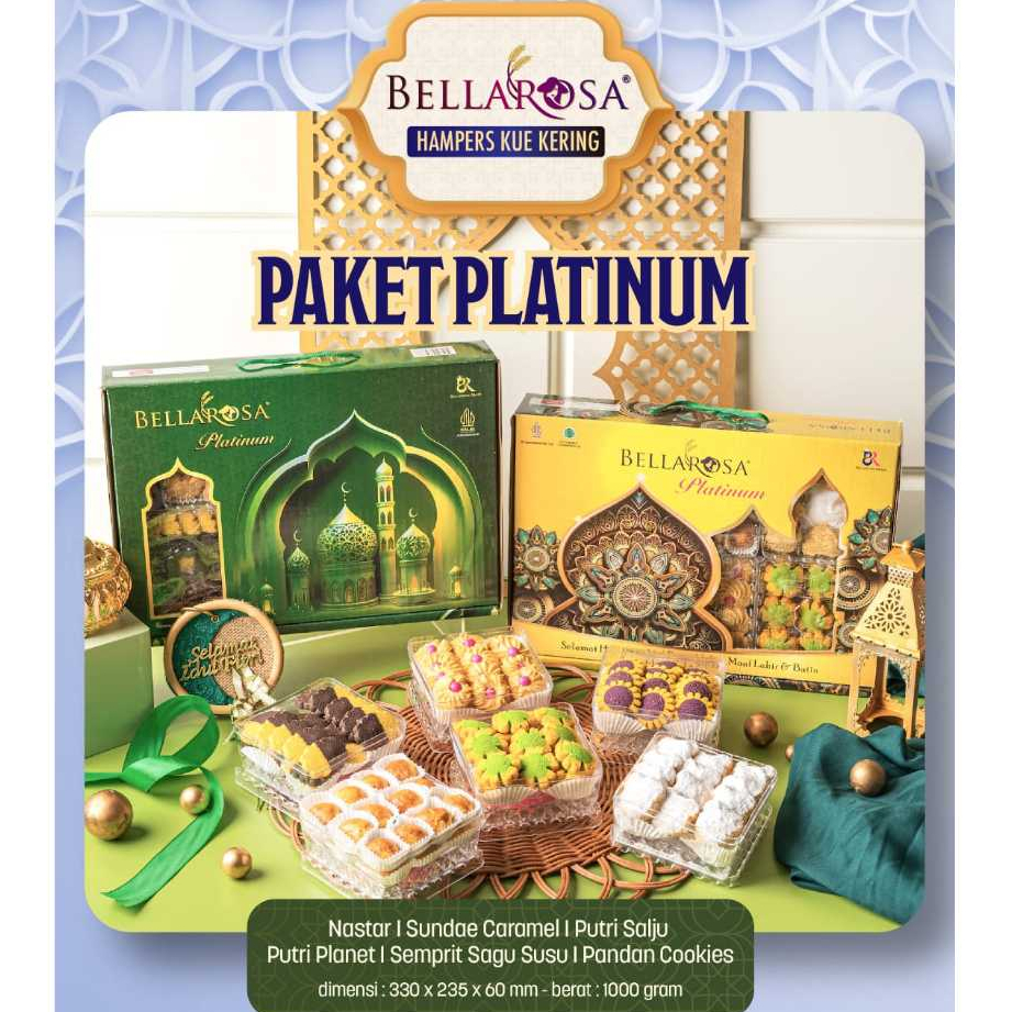

BELLAROSA PAKET KUE LEBARAN / KUE KERING / HAMPERS PARCEL LEBARAN