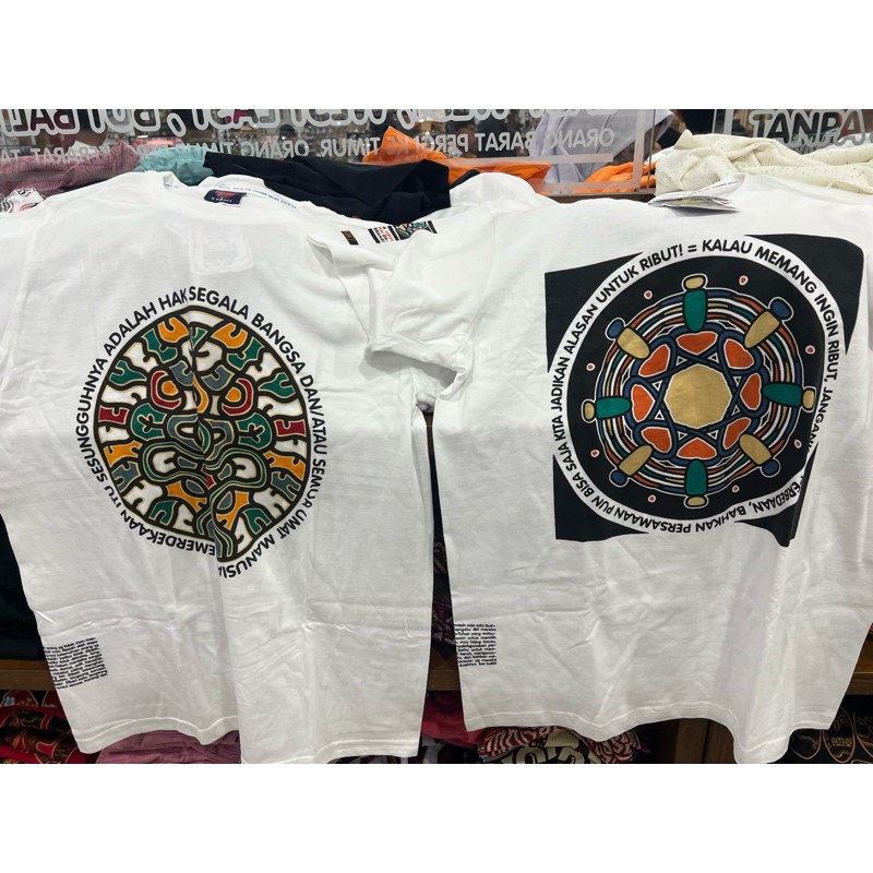 KAOS JOGER BALI SIZE ( XS ) putih