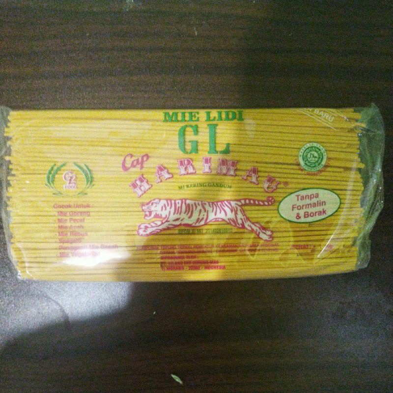 

MIE LIDI GL CAP HARIMAU ( 1 Kg)