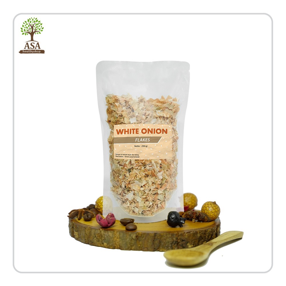 

White Onion Flakes 250 gram