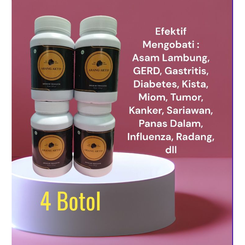 Bubuk Arang Aktif, Obat Ajaib