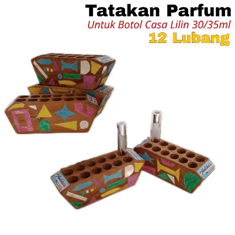 Tatakan Parfum Botol Casa Lilin 30 ml / Murah
