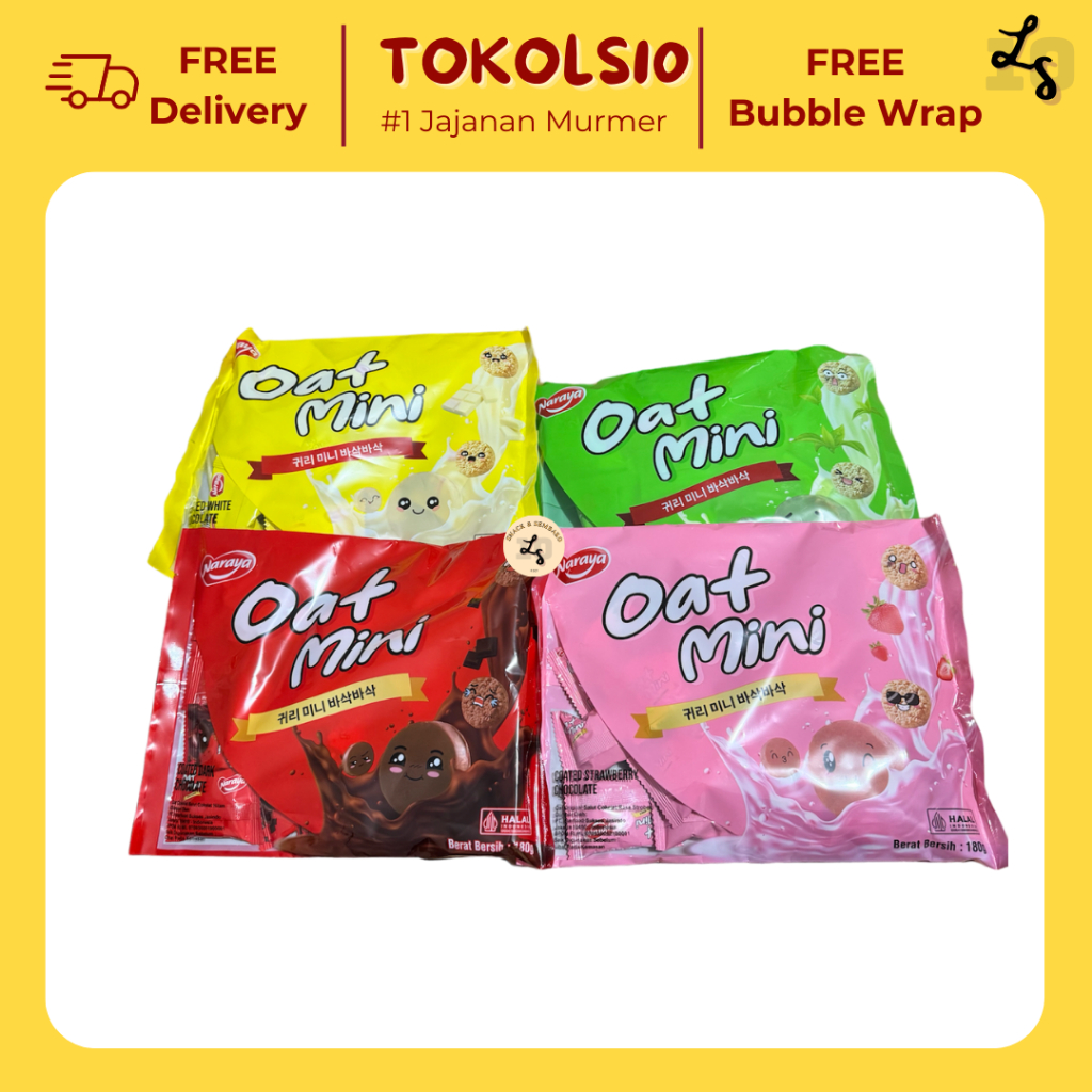 

NEW Naraya Oat Mini Salut Cokelat @180gr