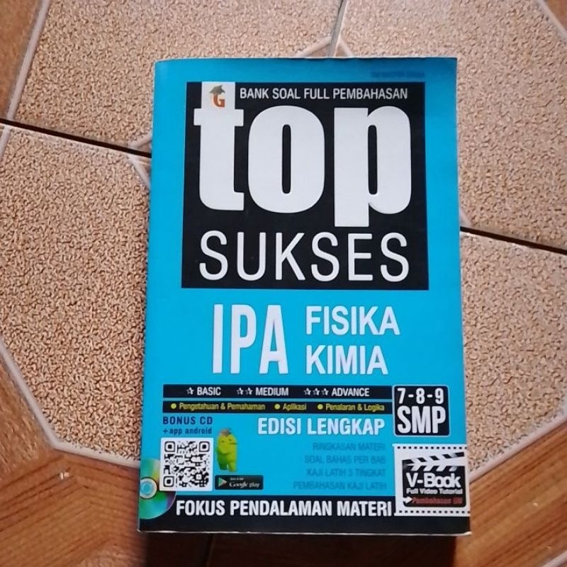 TOP SUKSES IPA,FISIKA,KIMIA,SMP 7-8-9 EDISI LENGKAP