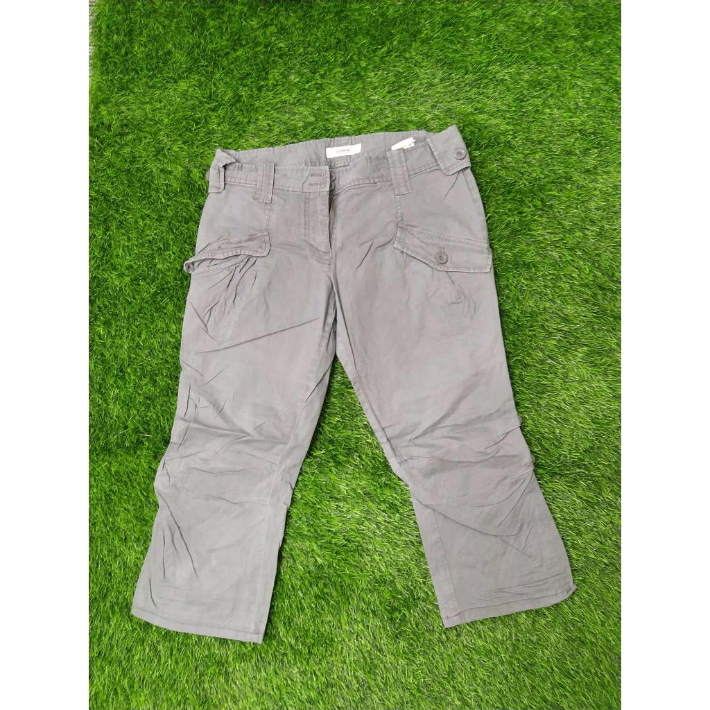 Preloved Thrifting Celana Cewe Wanita Remaja 3/4 L.Pinggang 76 P.Kaki 69