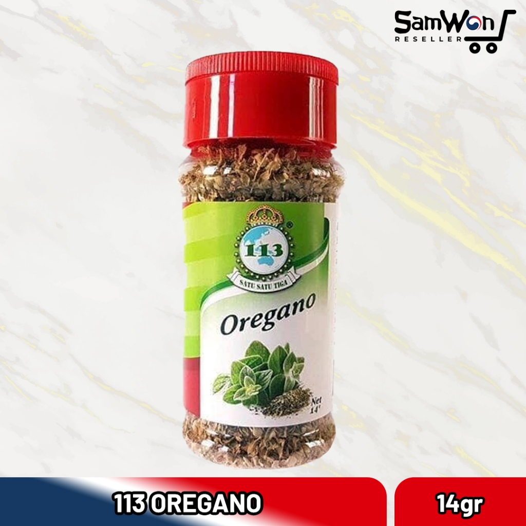 

113 OREGANO 14gr - Daun Oregano Kering Bumbu Rempah Siap Pakai