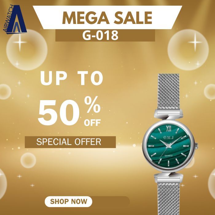 (PROMO) OMJ G018 / JAM TANGAN WANITA ANALOG / JAM TANGAN WATCH / JAM TANGAN RANTAI UNIK / JAM TANGAN