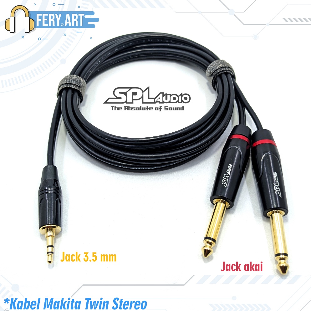 Jack HP ke Mixer SPL Audio x Makita