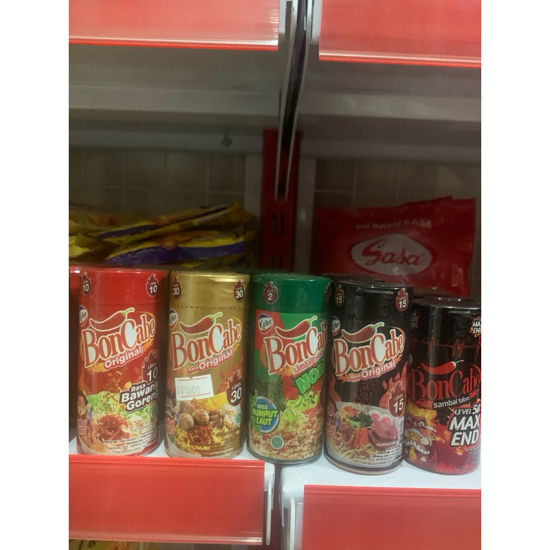 

BON CABE SAMBAL TABUR BOTOL KOBE SEMUA VARIAN