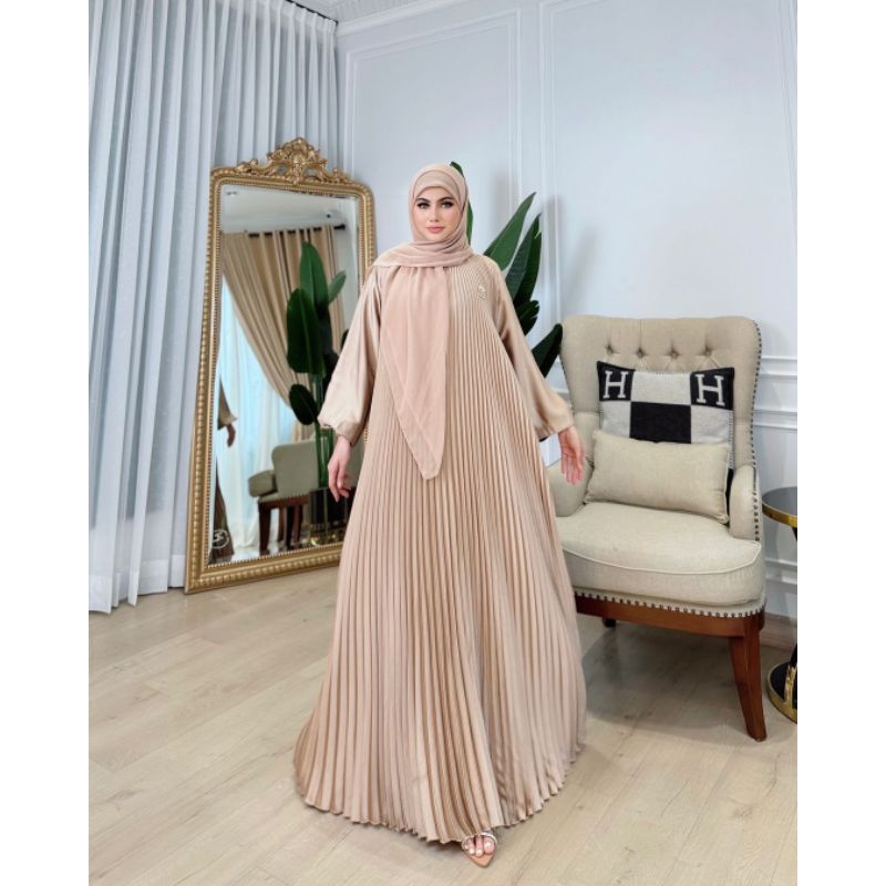 SHELLA SAUKIA | GAMIS BY SHELLA SAUKIA ORIGINAL PRODUK | GAMIS MODERN | GAMIS MUSLIMAH | GAMIS NYAMA