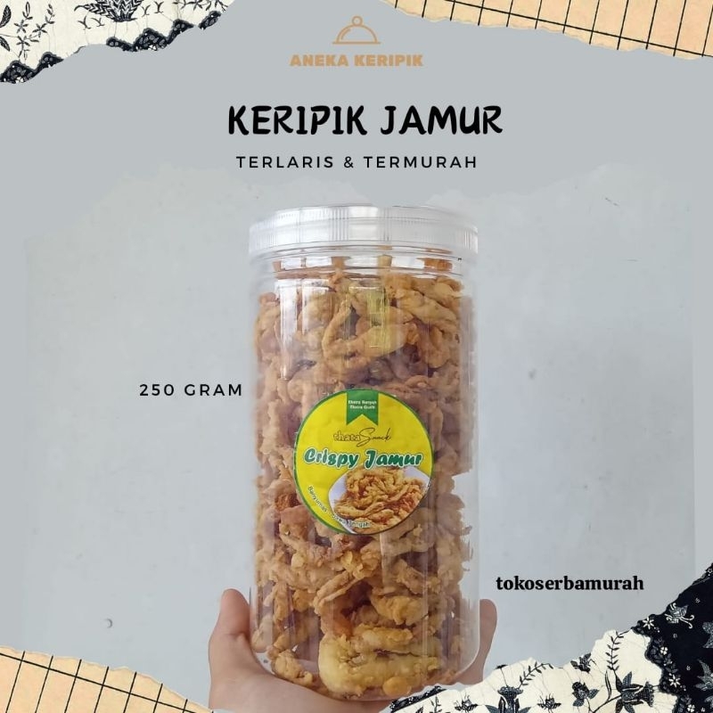 

Keripik Jamur Asin dan Pedas Premium Jamur Krispy Renyah Kiloan Termurah tanpa Bahan Pengawet