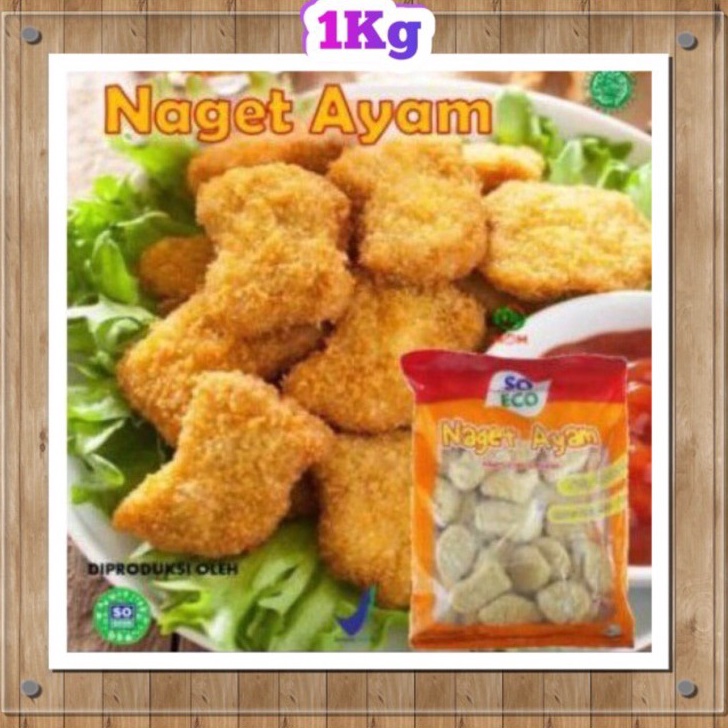 

PROMO SALE So Eco Naget Ayam 1 Kg So Good