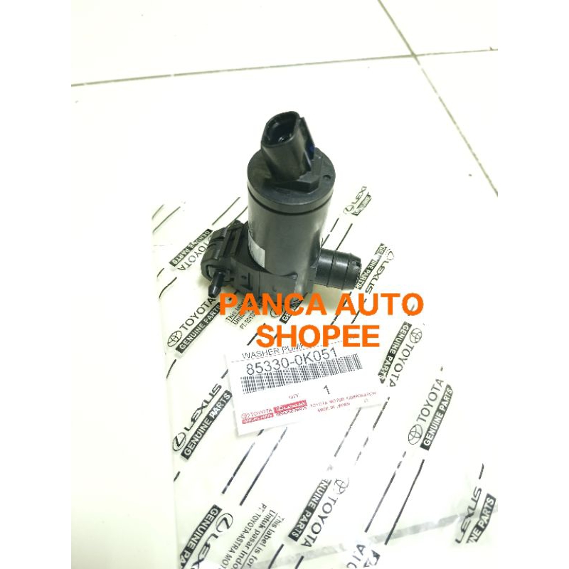 Motor washer pump pompa air wiper toyota New Rush / New Terios ori