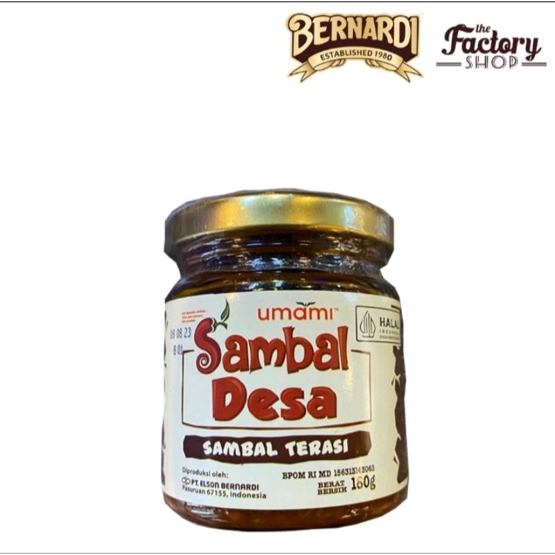 

UMAMI Sambal Desa Sambal Terasi 180g