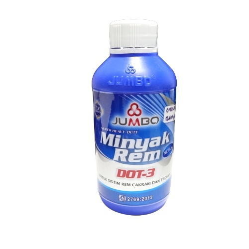 MINYAK / OLI REM MOTOR JUMBO DOT 3 300 ML / PRESTISE WARNA MERAH 300ML