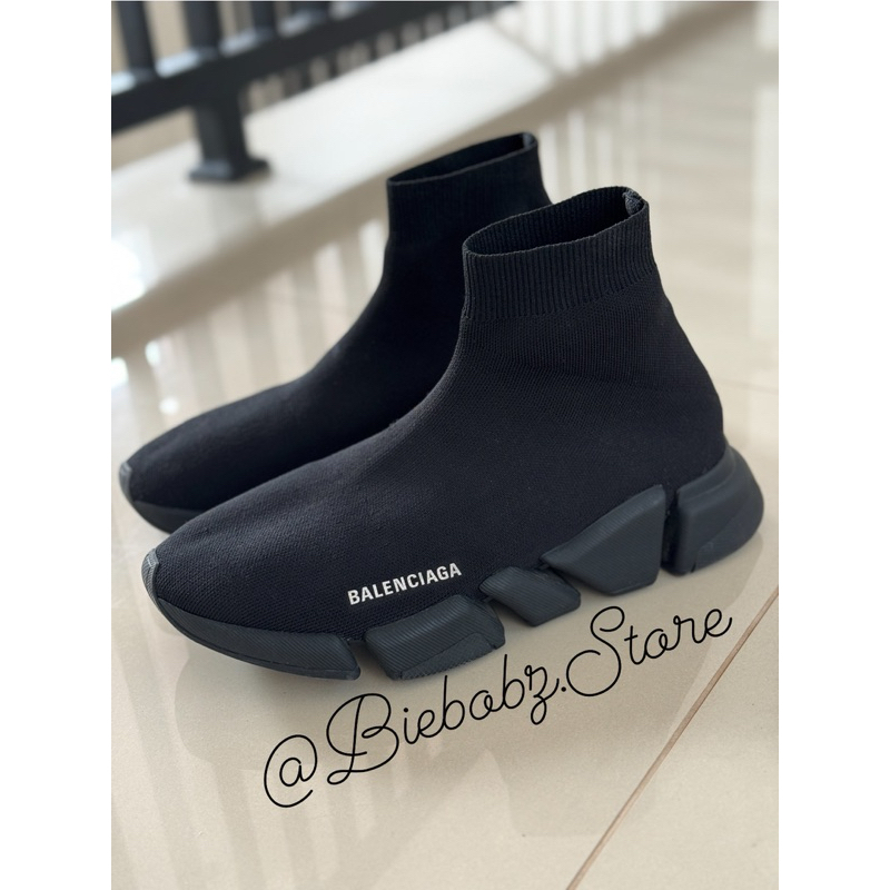 SEPATU BALENCIAGA SPEED TRAINER 2.0 KNIT SNEAKERS ORIGINAL