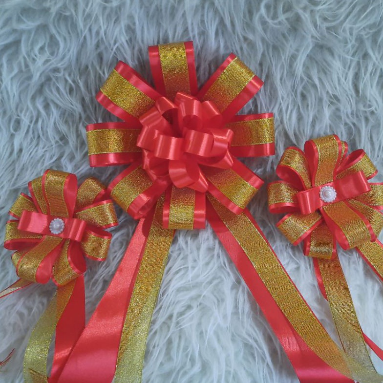 

Kualitas Premium Pita peresmian satin metalik MQG
