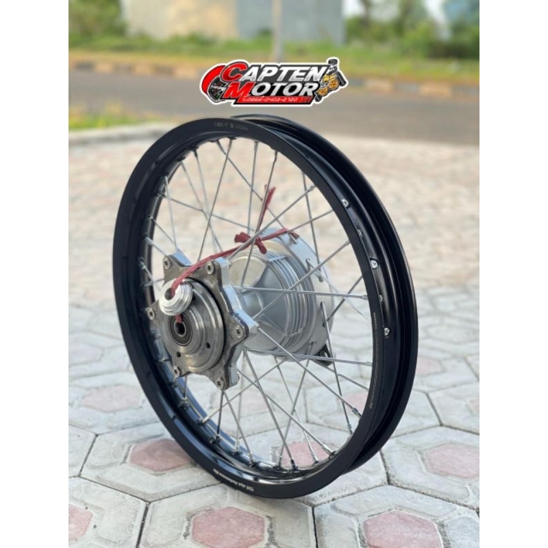 paket velg set pelek TDR set tromol KLX dtraker original tromol belakang crf 230 import
