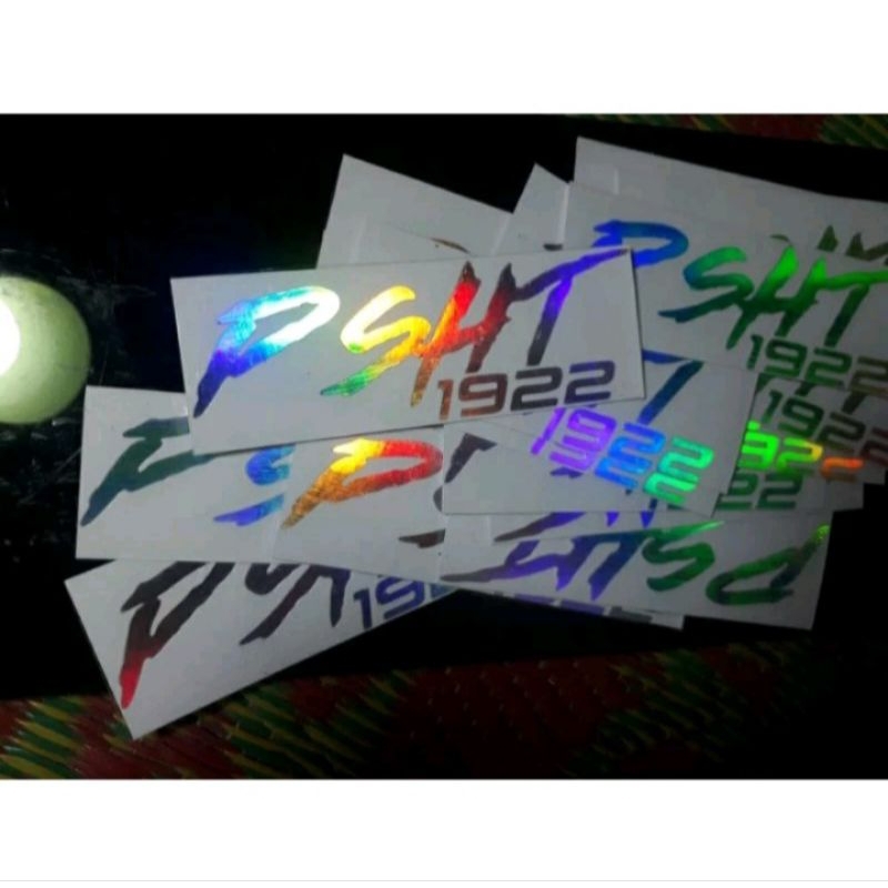 

stiker psht cutting hologram