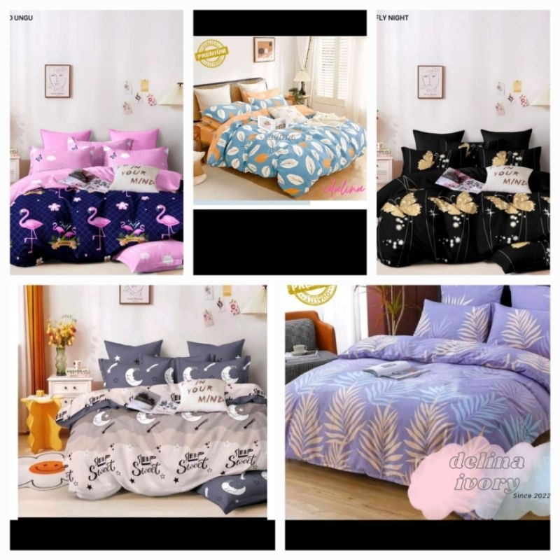 BED COVER SET.motif terlaris bisa reques tinggi sprei