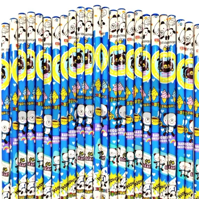 

Pensil Lucu Karakter BERUANG ICE CREAM BR Pensil Kayu Tulis Fancy Murah Baide