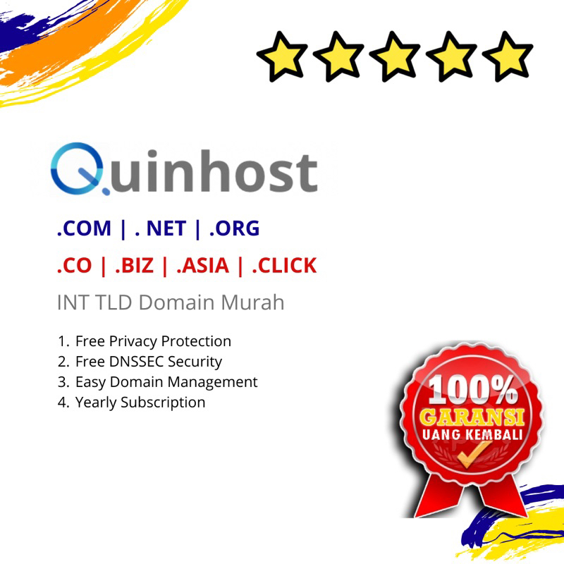 DOMAIN TLD INT MURAH REGISTRATION 1 TAHUN