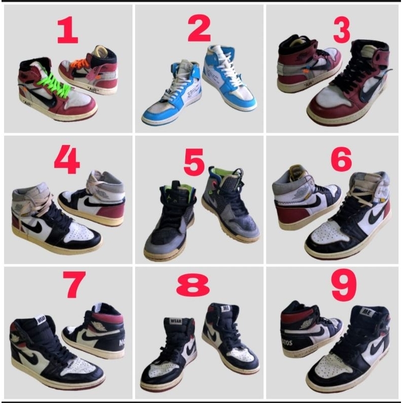 SEPATU AJ1 OFF WHITE CHICAGO AJ1 OFF WHITE UNC AJ1 UNION TO LA UNLA AJ1 REACT MULTI COLOR AJ1 NO PHO