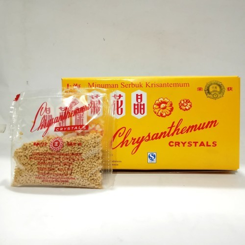 

CHRYSANTHEMUM CRYSTALS PER 1SACHET / UNTUK MEREDAKAN PANAS DALAM