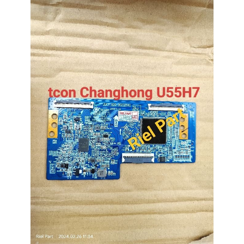 TCON - TICON TIKON LOGIC BOARD TV LED SMART CHANGHONG U55H7 - U55H 7