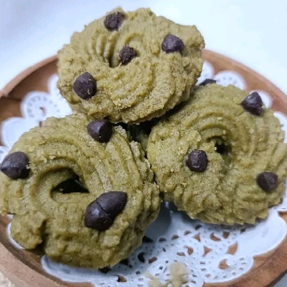

Kue Kering Greentea Cookies Kubitten