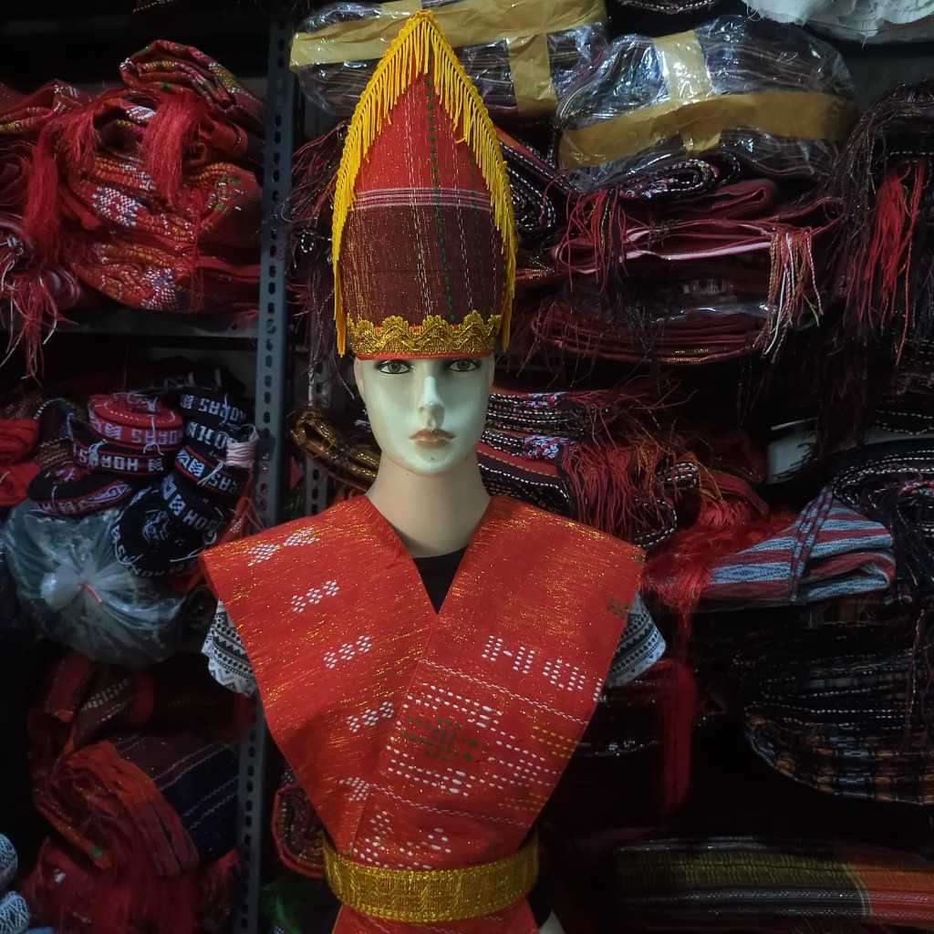 paket 4 baju adat batak anak laki laki