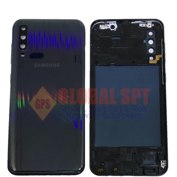 BACKDOOR SAMSUNG A50 INCLUDE TUTUP BATERAI / BACK COVER A505 / TUTUP BELAKANG A505F