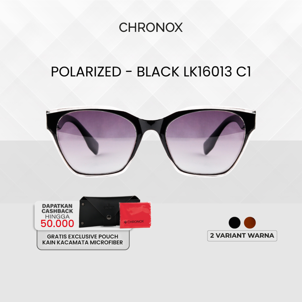 Kacamata Anti Silau TR90 Pria Wanita Original - Chronox Polarized Glassess - 16013